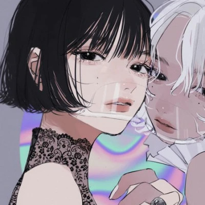 2025最火动漫闺蜜姐妹头像
