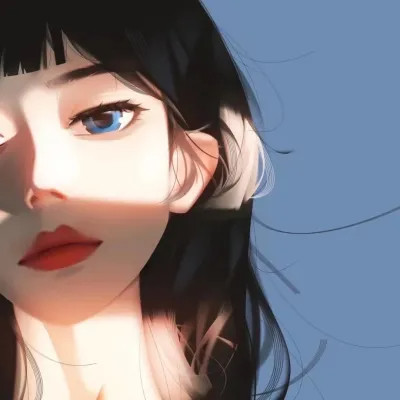 超好看女生高清头像动漫