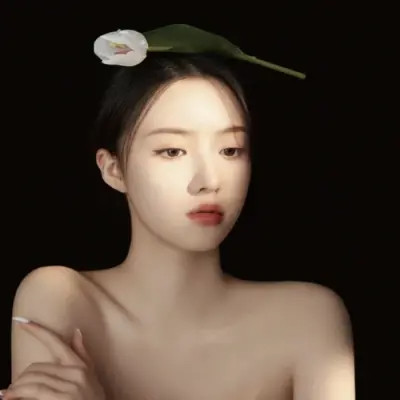 真人好看高级ins女生头像质感