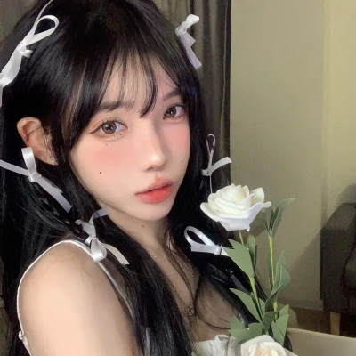 青春真人少女qq头像图片