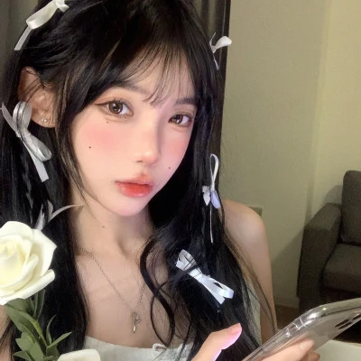 青春真人少女qq头像图片