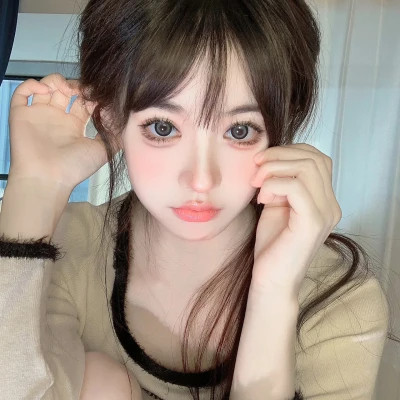 青春真人少女qq头像图片