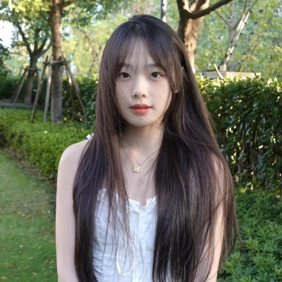 青春女生头像真人