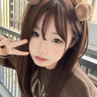 青春女生头像真人