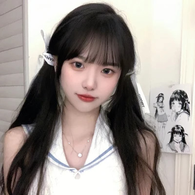 青春女生头像真人