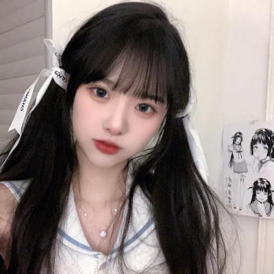 青春女生头像真人