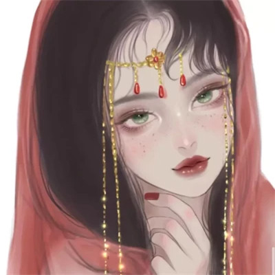 好看的古风动漫头像女
