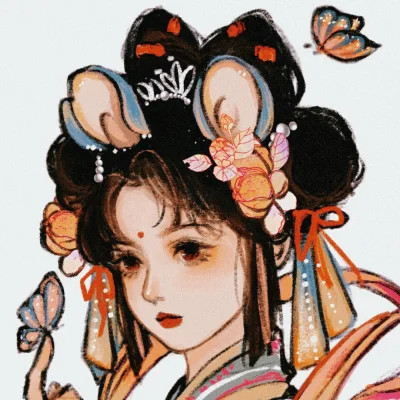 好看的古风动漫头像女
