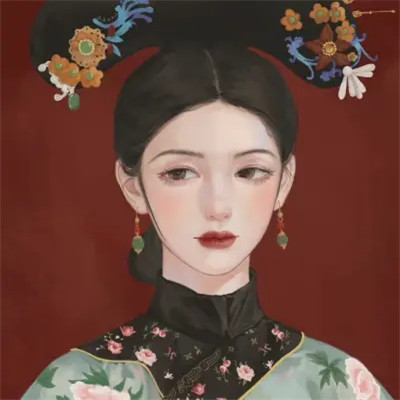 好看的古风动漫头像女
