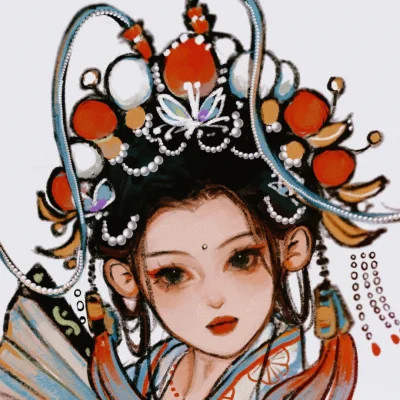 好看的古风动漫头像女