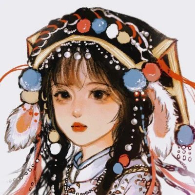 好看的古风动漫头像女