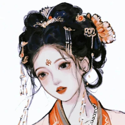 好看的古风动漫头像女
