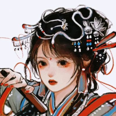 好看的古风动漫头像女
