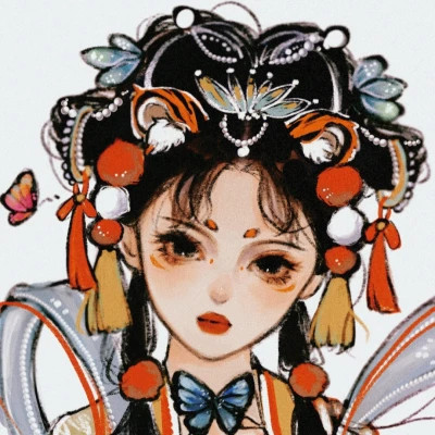 好看的古风动漫头像女