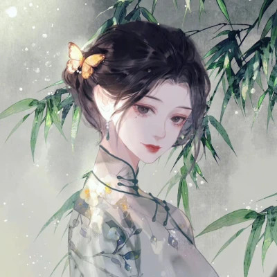好看的古风动漫头像女