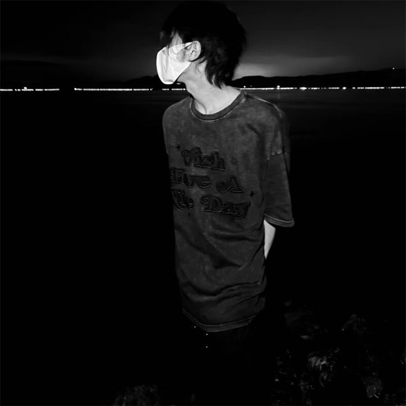 高级伤感黑白风格男生头像图片