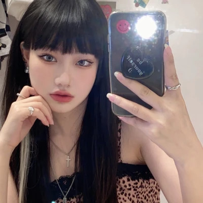 ins超火女生头像高清真人
