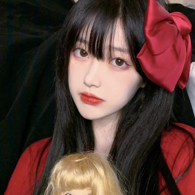 微信的真人版女头像