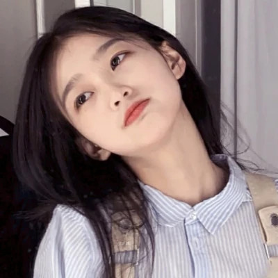微信的真人版女头像