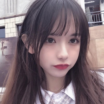 微信的真人版女头像