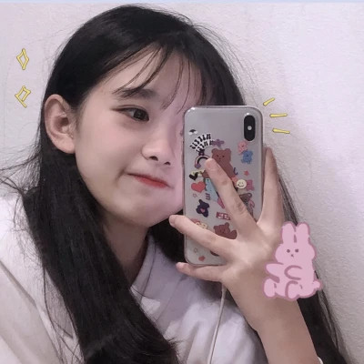 微信的真人版女头像