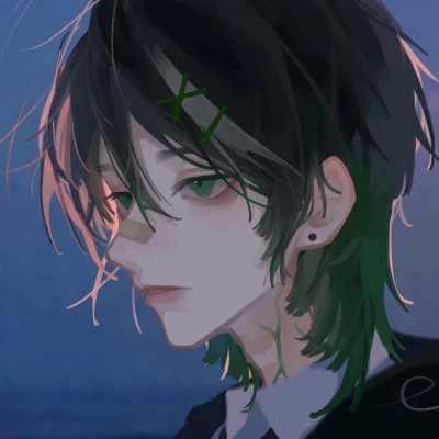 永久不换冷门的动漫男生头像