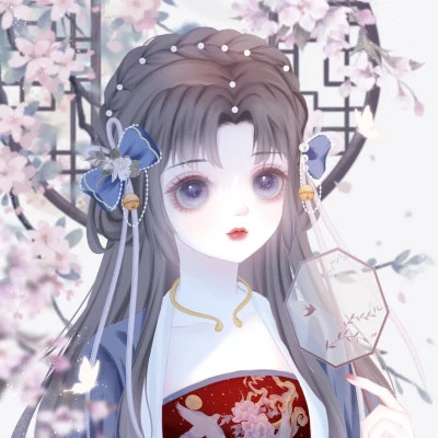 2025超级好看的闺蜜姐妹二次元头像