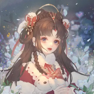 2025超级好看的闺蜜姐妹二次元头像