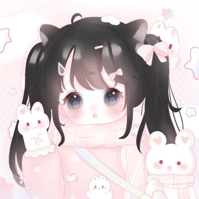超好看的两人闺蜜头像动漫