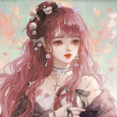 双人闺蜜头像一人一张动漫