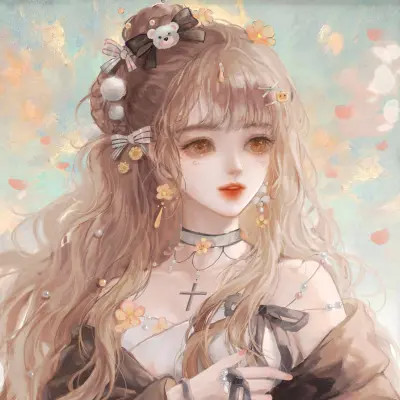 双人闺蜜头像一人一张动漫