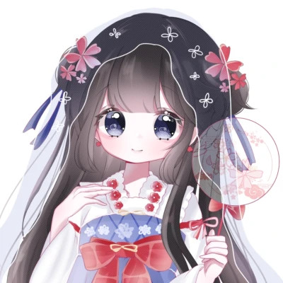 闺蜜头像二人仙气一左一右动漫