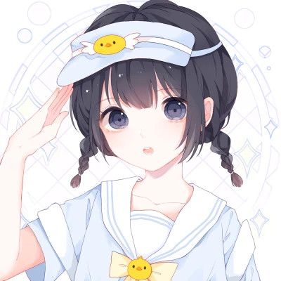 二人闺蜜专属头像动漫