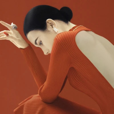 精致冷艳女生头像图片