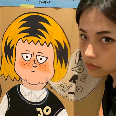 qq头像女生原宿风格高清真人
