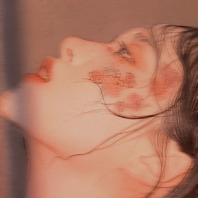氛围感女生头像脸部高清图片