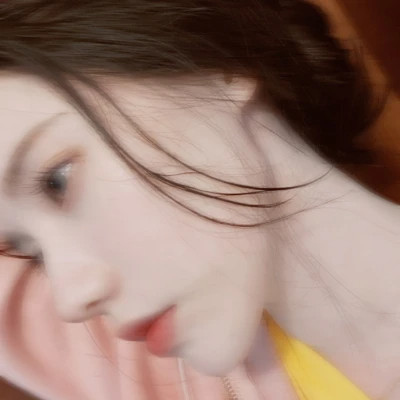 氛围感女生头像脸部高清图片