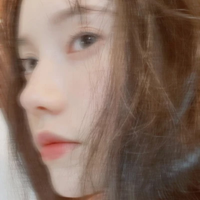 氛围感女生头像脸部高清图片