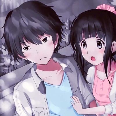 动漫cp情侣头像一男一女