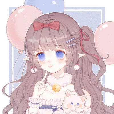 仙气少女心头像动漫