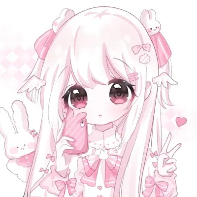 少女心满满的女生动漫头像图片