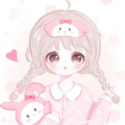 动漫可爱少女心头像图片