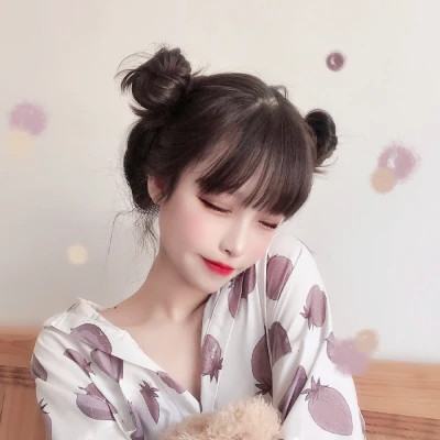 青春靓丽的女生头像图片