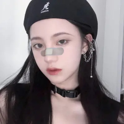 青春靓丽的女生头像图片
