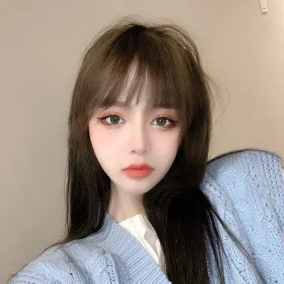 青春靓丽的女生头像图片