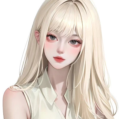 绘画头像女图片高清精致