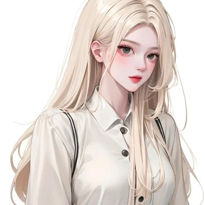 绘画头像女图片高清精致
