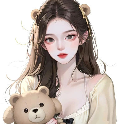 绘画头像女图片高清精致