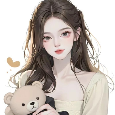 绘画头像女图片高清精致
