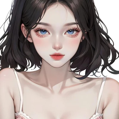 女生手绘好看又漂亮的头像卡通